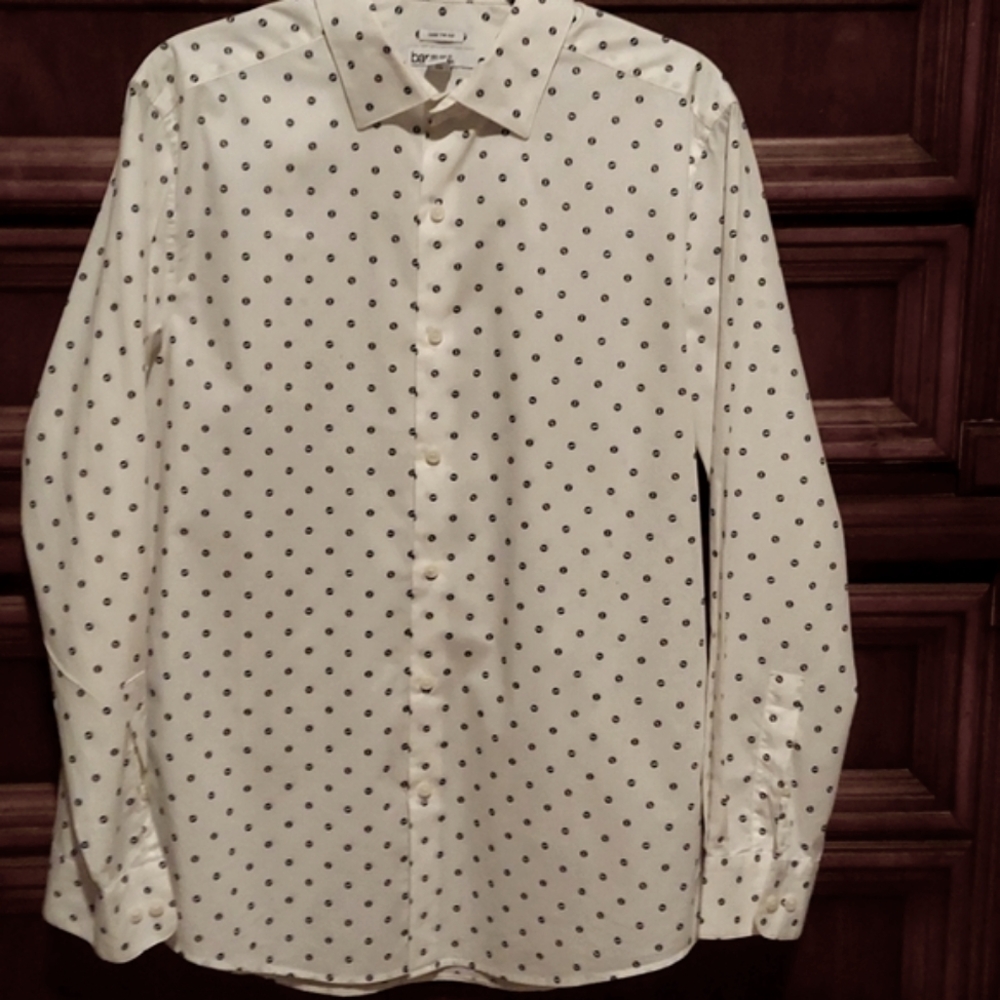 Vinyl record dress shirt